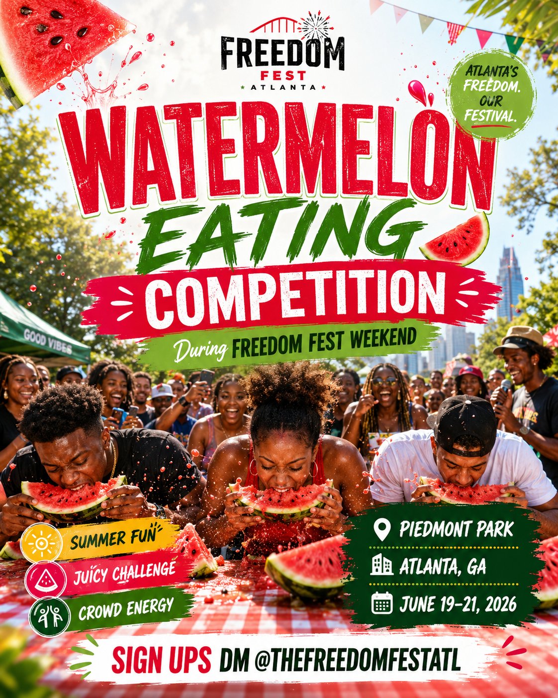 Watermelon Eating