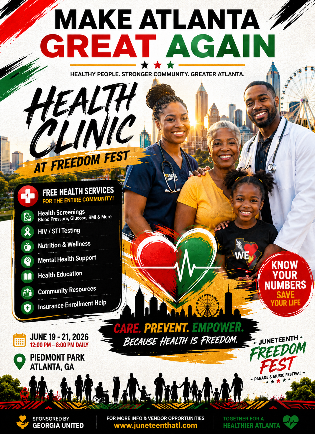 Health Clinic at Freedom Fest